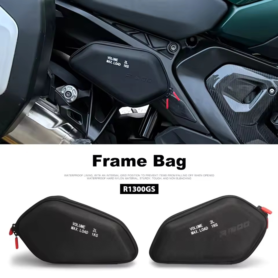 2023 2024 2025 CHO BMW R 1300 GS R1300GS Xe Máy Khung Bên Túi Bảo Quản Gói Túi Chống Thấm Nước 2L R1