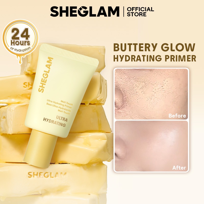 Kem Lót SHEGLAM Cấp Ẩm Không Mốc Nền Không Cakey Lót Trang Điểm Mịn Da