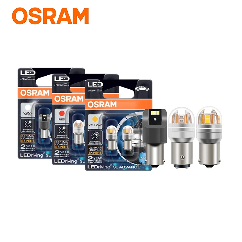 OSRAM LEDriving SL Advance LED T10 T20 S25 12V Ánh sáng trắng Đèn đỏ hổ phách Đèn báo rẽ ô tô