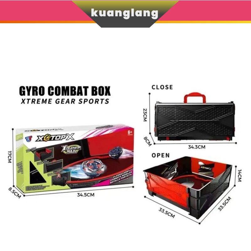 Gyro Super X Sân vận động Có thể gập lại Trường Beyblade Gyro Combot Hộp Xtreme Gear Thể thao Đồ chơ