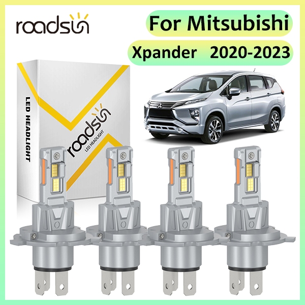 Phù Hợp Cho Mitsubishi Xpander 2020-2023 Bóng Đèn Pha Ô Tô Siêu Trắng Halogen 800% Độ Sáng Chùm Cao 