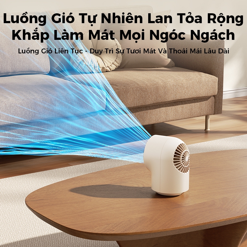 Aecooly Chic 01 Lite quạt turbo Table Fan 100 Speeds Quạt mini Màn Hình led sạc vỏ bảo vệ LED Màn Hình quạt mini cầm tay | BigBuy360 - bigbuy360.vn