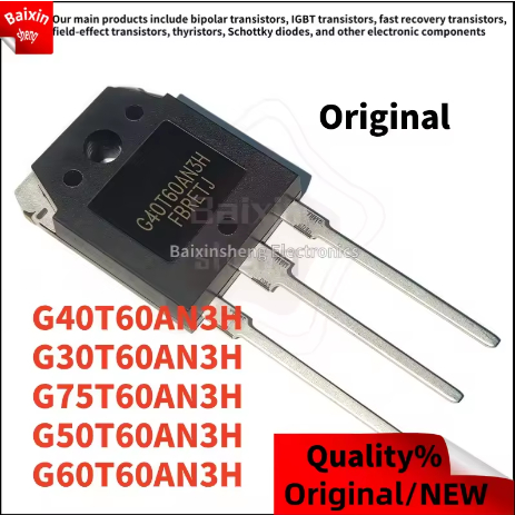 1-5PSC G40T60AN3H TO-3P G40T60 G30T60AN3H G30T60 G75T60AN3H G75T60 G50T60AN3H G50T60 G60T60AN3H G60T