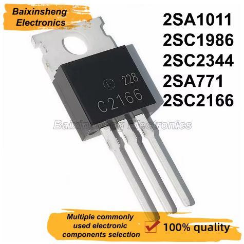 5 CHIẾC MỚI% chất lượng 2SA1011 A1011 2SC2344 C2344 2SA771 A771 2SC1986 C1986 2SC2166 C2166 TO-220 B