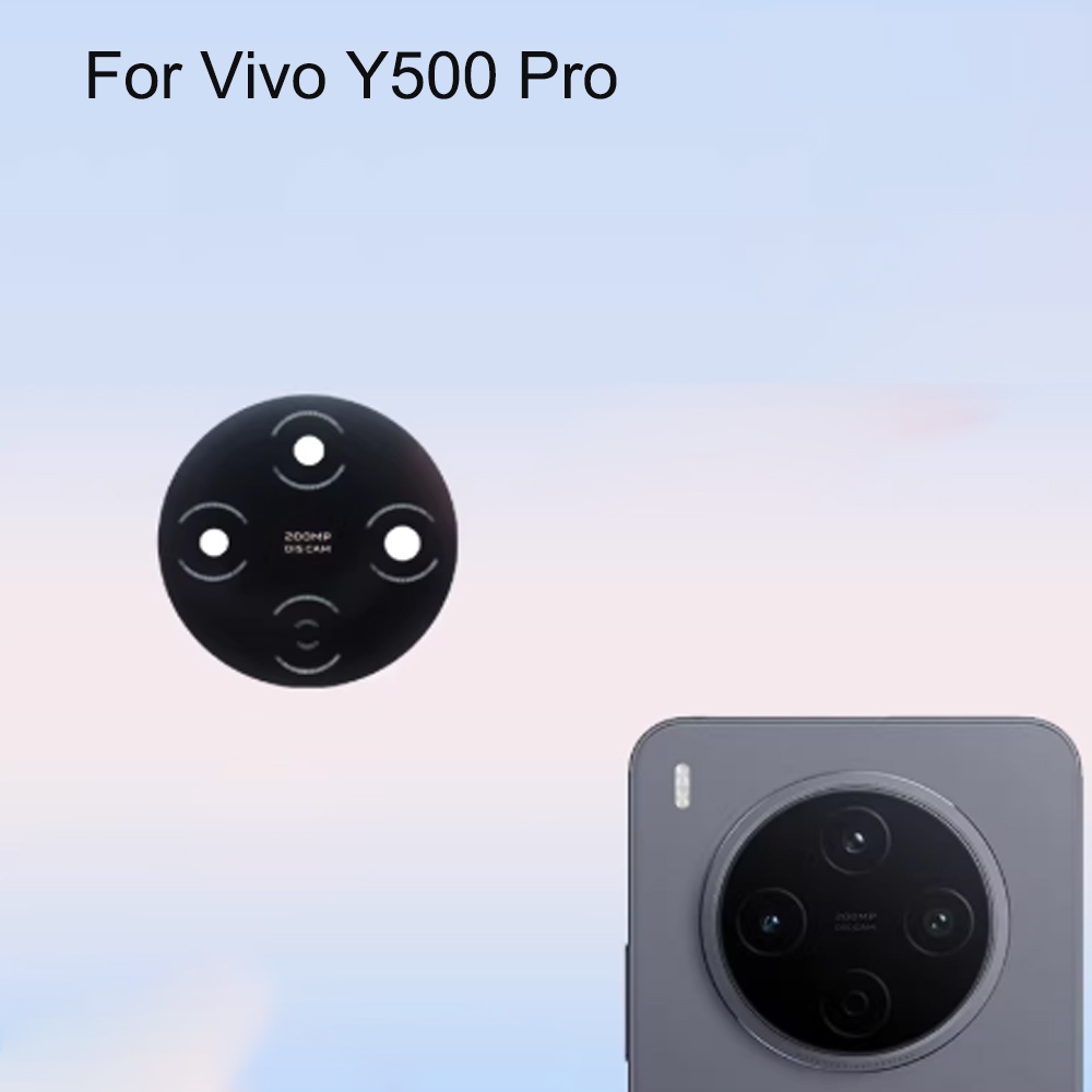 Dành Cho Vivo Y500 Pro Thay Thế Mặt Sau Camera Kính Ống Kính Cho Vivo Y 500 Pro Kính Linh Kiện