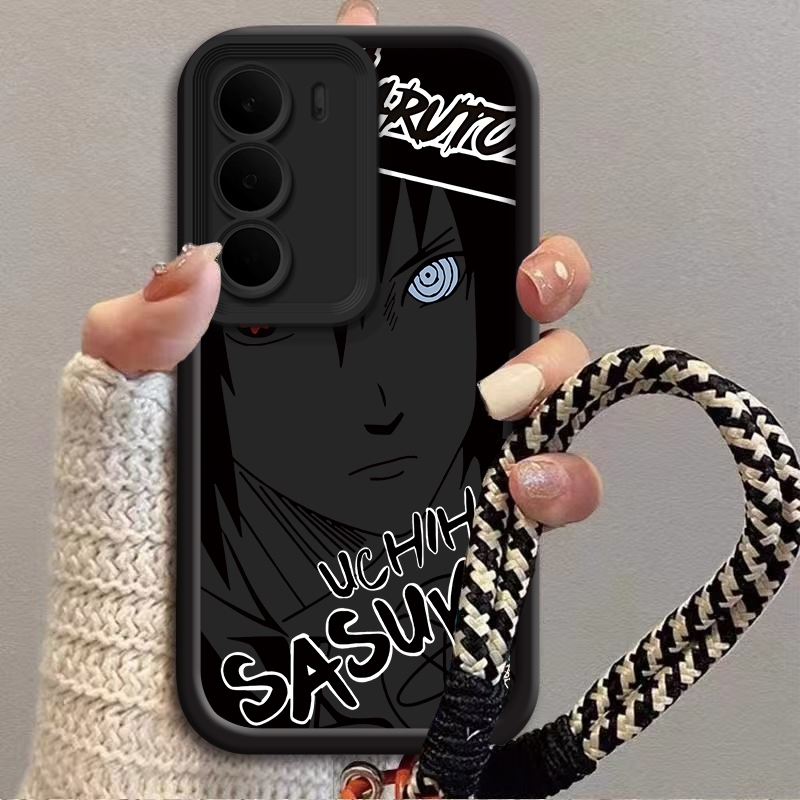 Vỏ Sasuke hoạt hình cho Realme C71 Realme C75 Realme C75X Realme C75 5G Realme C73 Vỏ Điện Thoại Sil