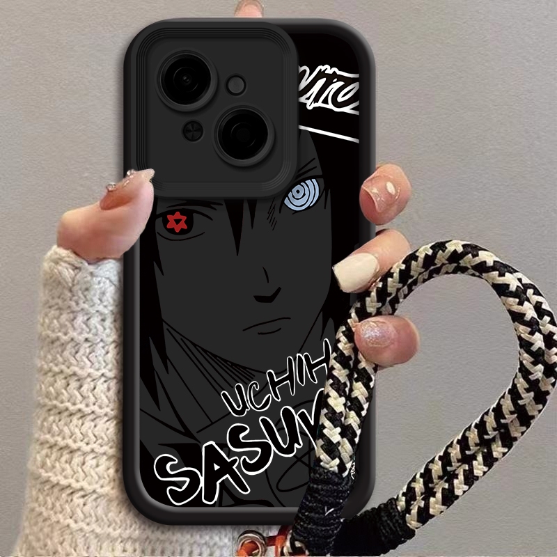 Vỏ Sasuke hoạt hình cho Tecno POP 9 Tecno POP 10 SPARK GO 1 SPARK GO 1S SPARK GO 2025 SPARK GO2 = SP