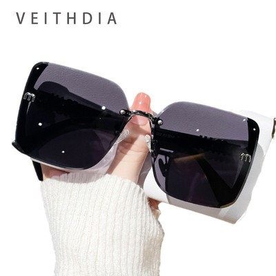 Kính râm bảo vệ UV400 hợp thời trang dành cho nữ VEITHDIA Thời trang ngoài trời Đường phố WF1002