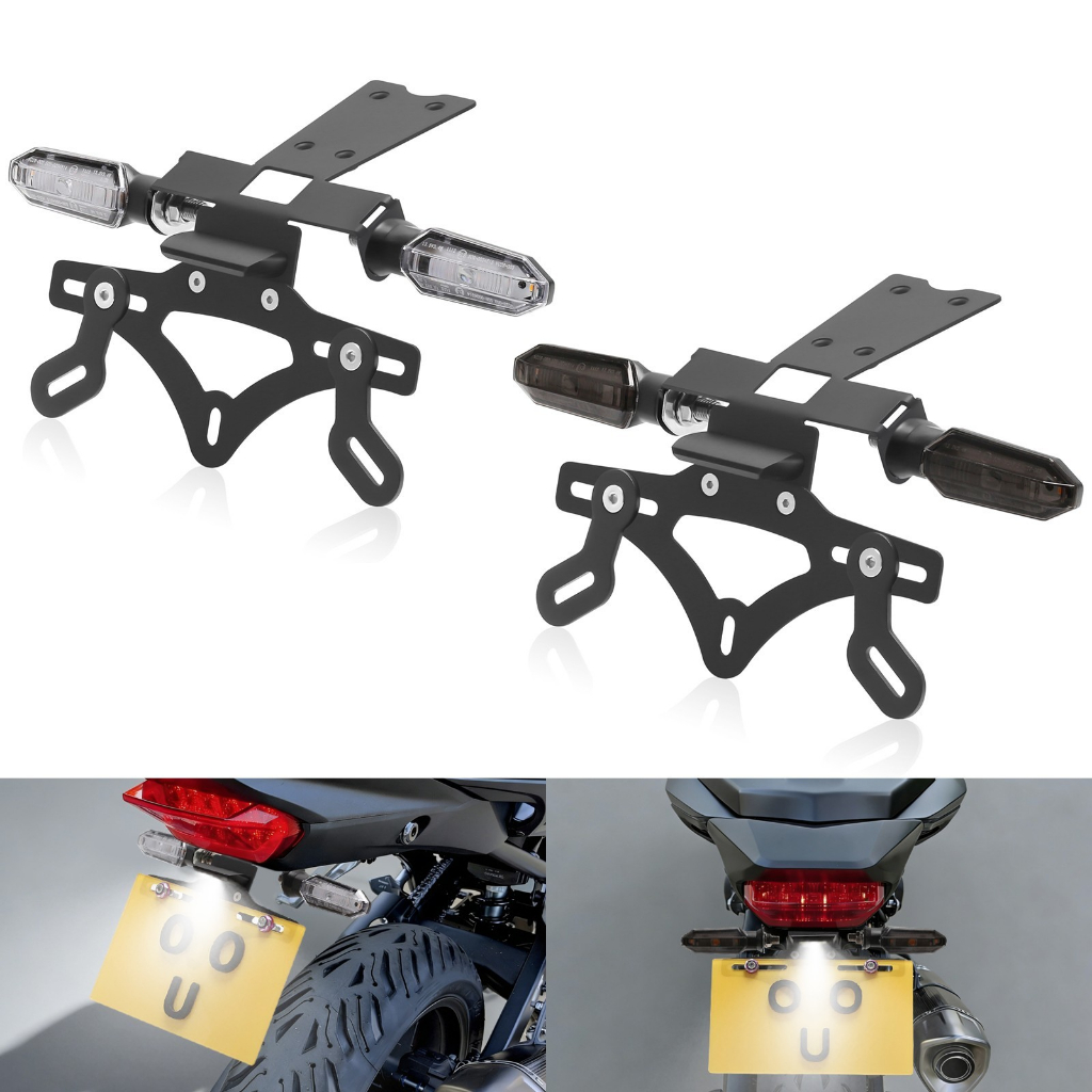 2025 CB750 Hornet Tail Tidy LED Bật Tín Hiệu Cho Xe Honda CB 750 Hornet 2023 2024 Số Biển Giá Đỡ