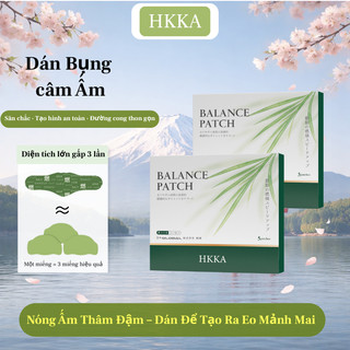 HKKA Miếng dán bụng thoải mái, Gói 5 miếng, Giảm áp lực, Vùng phủ lớn