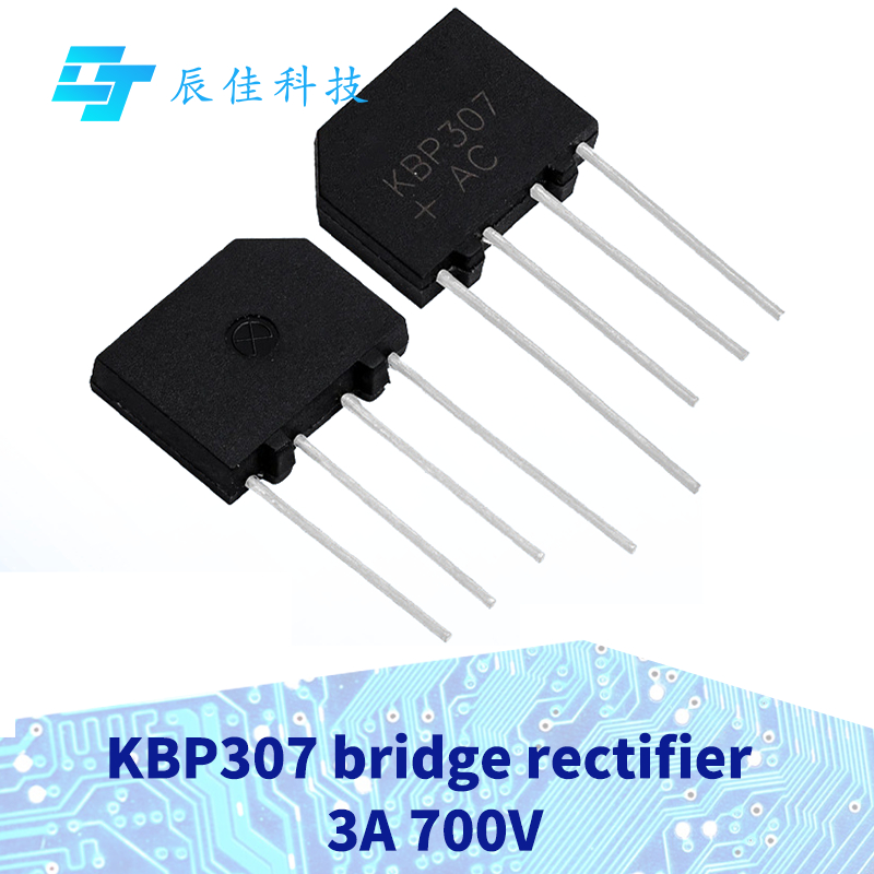 1 / 5 / 10 CÁI KBP307 Bộ chỉnh lưu Ridge KBP 307 Power Diode 3A 700V Electronica Thành phần