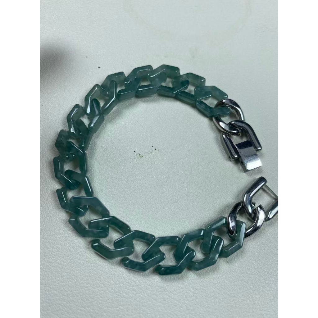 Vòng tay Cuba kim cương Jadeite tự nhiên