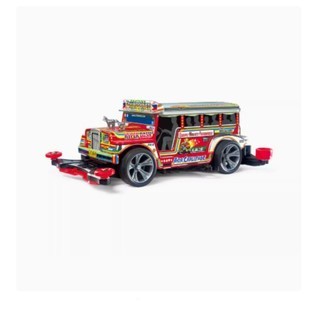 TAMIYA TAMIYA 1 / 32 Mini Bốn Bánh Lái Xe Dyipne FMA Khung Xe Buýt Trường Học Xe Tham Quan 18717