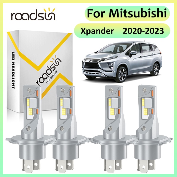 Phù Hợp Cho Mitsubishi Xpander 2020-2023 Bóng Đèn Pha Ô Tô 100W 6000K 800% Độ Sáng Chùm Cao Thấp 200