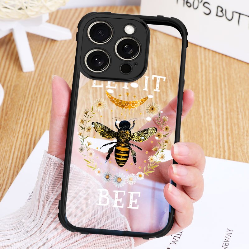 Ốp Điện Thoại YBD Cho iPhone 14 Pro Max 15 Pro Max 16 Pro Max 16 Plus Queen Bee Bao Gồm Tất Cả Bảo V