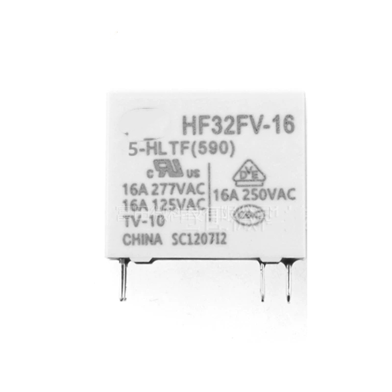 Rơ Le HF32FV-16 5 12 24-HLTF 4 Chân 16A Một Bộ Thường Mở