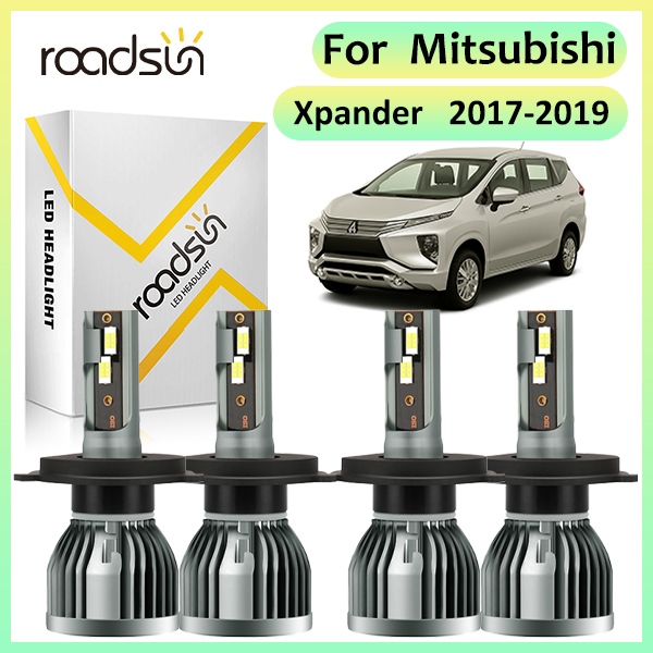 Phù Hợp Cho Mitsubishi Xpander 2017-2019 Bóng Đèn Pha Ô Tô 150W 6000K 800% Độ Sáng Chùm Cao Thấp 300