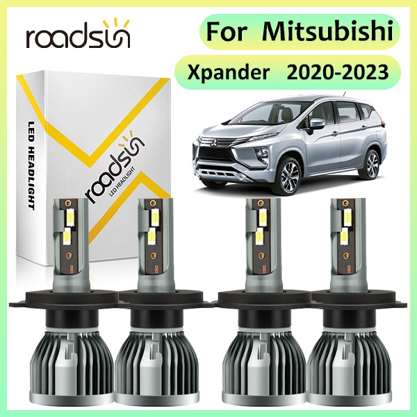 Phù Hợp Cho Mitsubishi Xpander 2020-2023 Bóng Đèn Pha Ô Tô 150W 6000K 800% Độ Sáng Chùm Cao Thấp 300