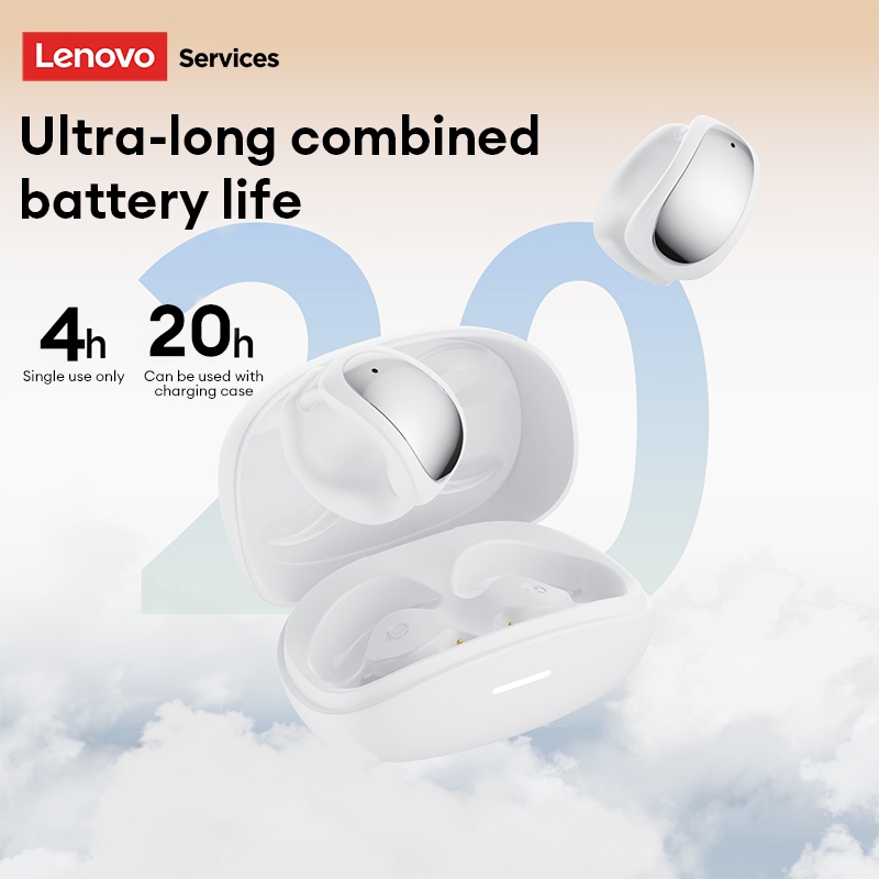 Tai nghe Bluetooth Lenovo RS121 OWS HIFI HD Chất lượng âm thanh 360 ° Hiệu ứng âm thanh toàn cảnh Chờ lâu Thoải mái khi đeo Bluetooth6.0 | BigBuy360 - bigbuy360.vn