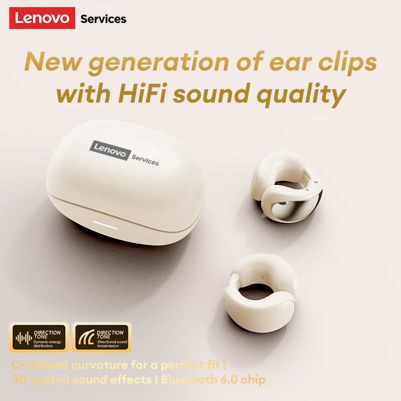 Tai nghe Bluetooth Lenovo RS121 OWS HIFI HD Chất lượng âm thanh 360 ° Hiệu ứng âm thanh toàn cảnh Chờ lâu Thoải mái khi đeo Bluetooth6.0 | BigBuy360 - bigbuy360.vn