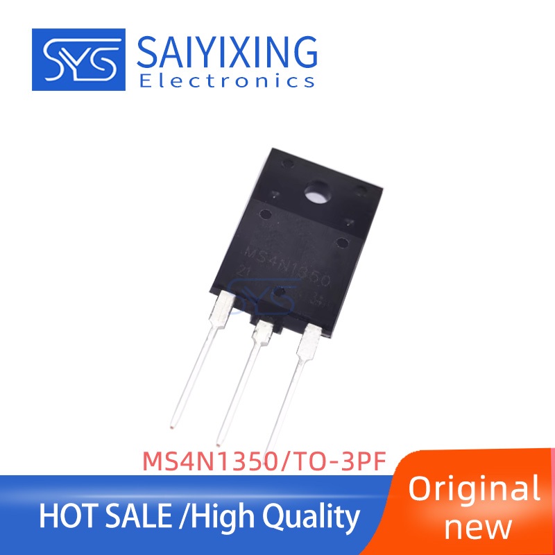 10 Chiếc Chính Hãng Mới MS4N1350 TO-3PF Siêu Cao Áp 4A 1350V MOS Ống