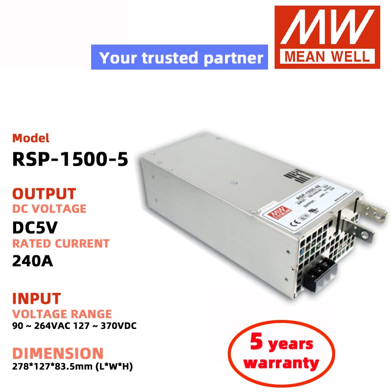 MEAN WELL RSP-1500-24 RSP-1500-12 RSP-1500-48 RSP-1500-5 RSP-1500-15 RSP-1500-27 Bộ nguồn chuyển mạc