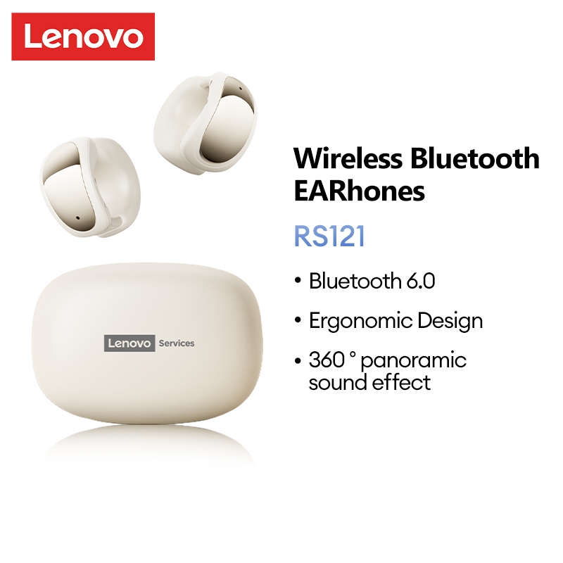 Tai nghe Bluetooth Lenovo RS121 OWS HIFI HD Chất lượng âm thanh 360 ° Hiệu ứng âm thanh toàn cảnh Chờ lâu Thoải mái khi đeo Bluetooth6.0 | BigBuy360 - bigbuy360.vn