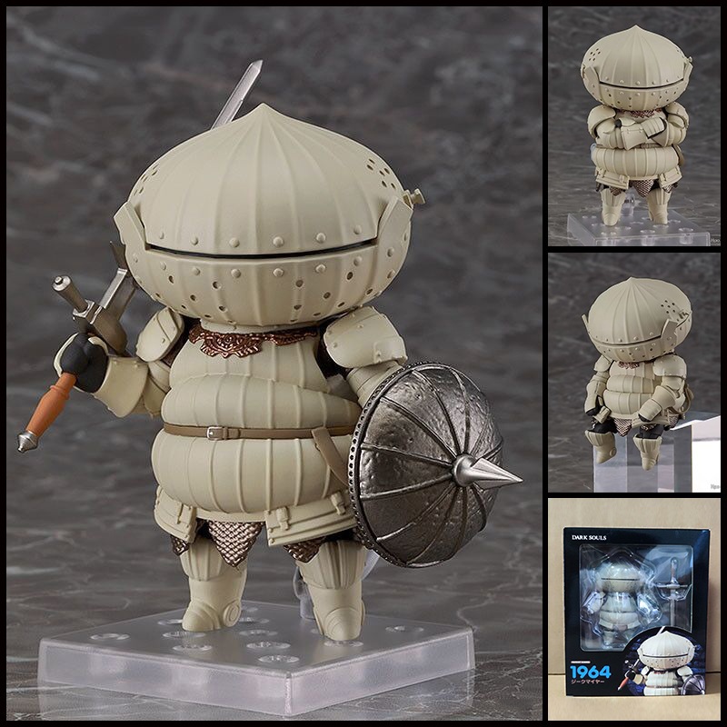 ⏰Dark Souls 1964 Onion Knight Phiên bản Q Quà tặng Nendoroid⏰1964 Onion Knight Joint Anime Đồ trang 