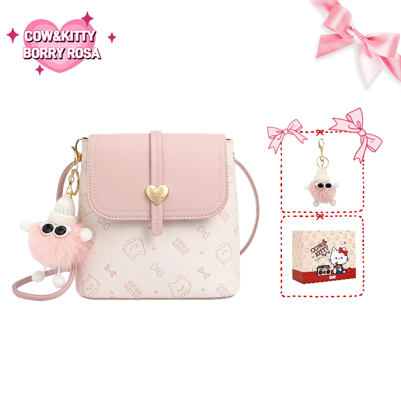 BORRY ROSA Túi đeo chéo với màu sắc đa năng Một chiếc túi đeo vai nhiều màu cổ điển