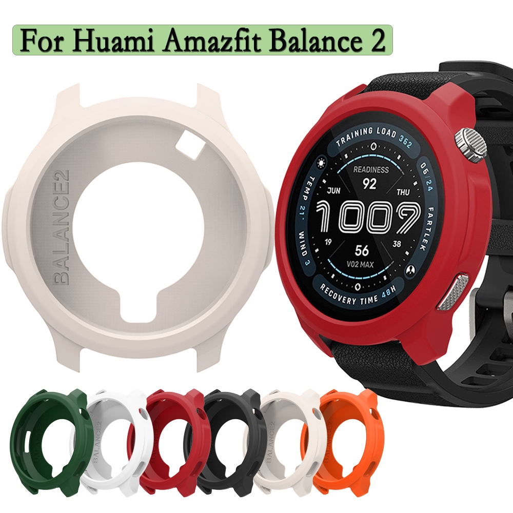 Dành Cho Huami Amazfit Balance 2 Vỏ Đồng Hồ Silicon Mềm Mại Và Bền Rỗng Bảo Vệ Đồng Hồ Vỏ Bảo Vệ Cho
