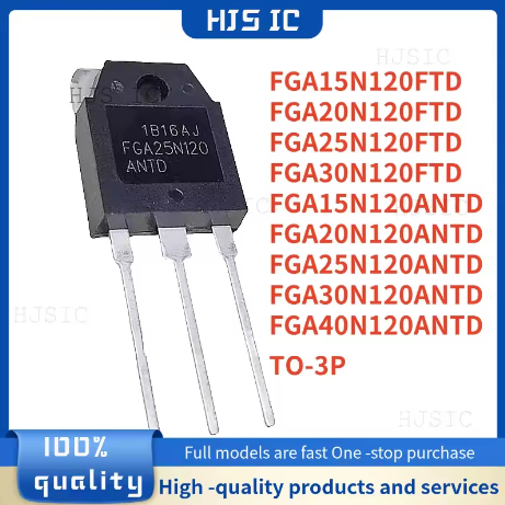5 CÁI TGAN MỚI 40N120FDR 20N135FD 30N120FD 30N135FD1 25N120ND 40N120FD TO-3P TGAN40N120FDR TGAN20N13