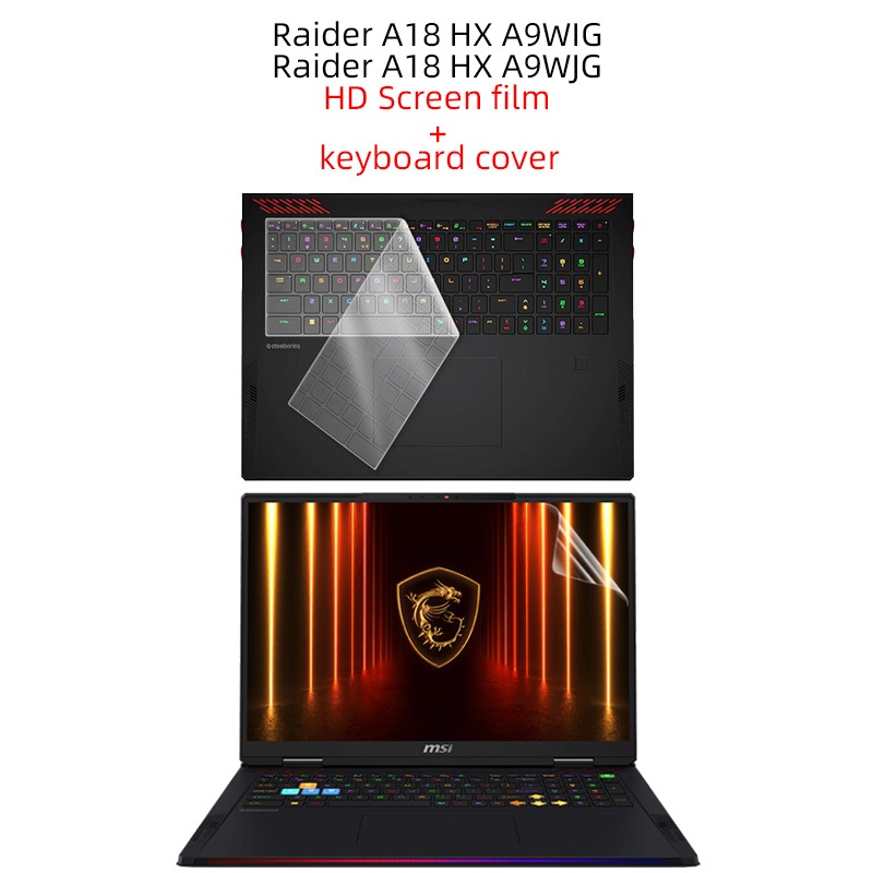 Thích hợp cho màng bảo vệ màn hình máy tính xách tay MSI Raider A18 HX A9WIG A9WJG (2025) Phim bàn p