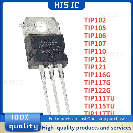 5 CHIẾC MỚI TIP102 TIP111TU TIP105 TIP115TU TIP106 TIP116G TIP107 TIP117TU TIP110 TIP117G TIP112 TIP