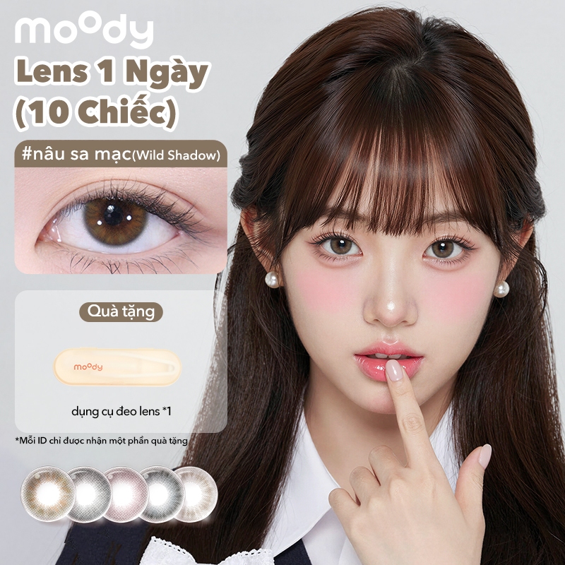 [thaomea] Set 10 chiếc kính áp tròng Moody, 14.2mm lens 1 ngày thuộc bộ sưu tập