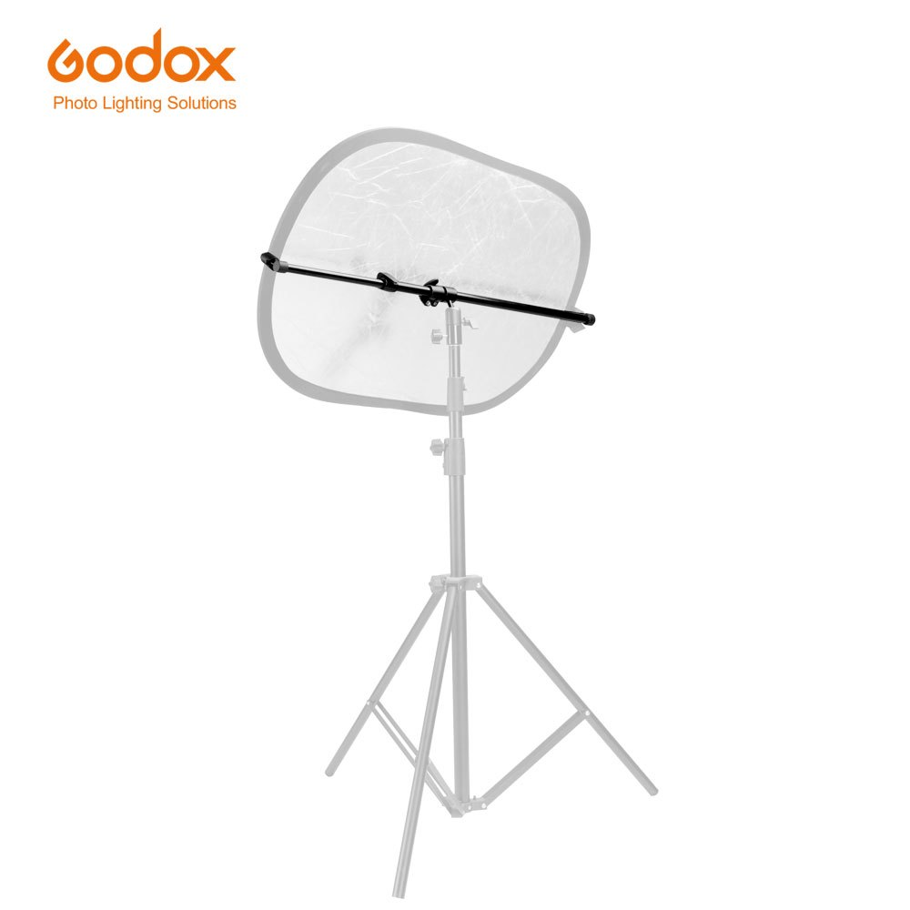 Godox Giữ Giá Đỡ Studio Ảnh Giá Đỡ Đầu Xoay Phản Quang Đĩa Cánh Tay Hỗ Trợ 26 "-67" Giá Đỡ Phản Quan