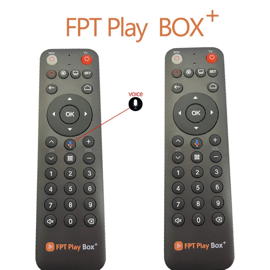 Điều Khiển Đầu Từ Xa FPT Play BOX Android TV CHO 2018-2020 HỘP Điều Khiển Bằng Giọng Nói Từ Xa Cho F