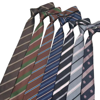 Cà Vạt Lụa Sọc Ca Rô Thời Trang Cho Nam Nữ