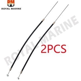 6E0-26301 Cáp ga bằng thép không gỉ cho Yamaha Outboard 4HP 5HP Tay lái Cáp 6E0-26301-01 6E0-26301-0