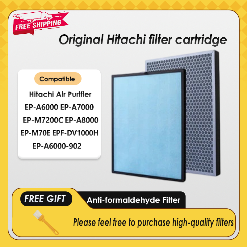 Máy lọc không khí tương thích thay thế cho bộ lọc Hitachi EP-A6000 / EP-A7000 / EP-M7200C / EP-A8000