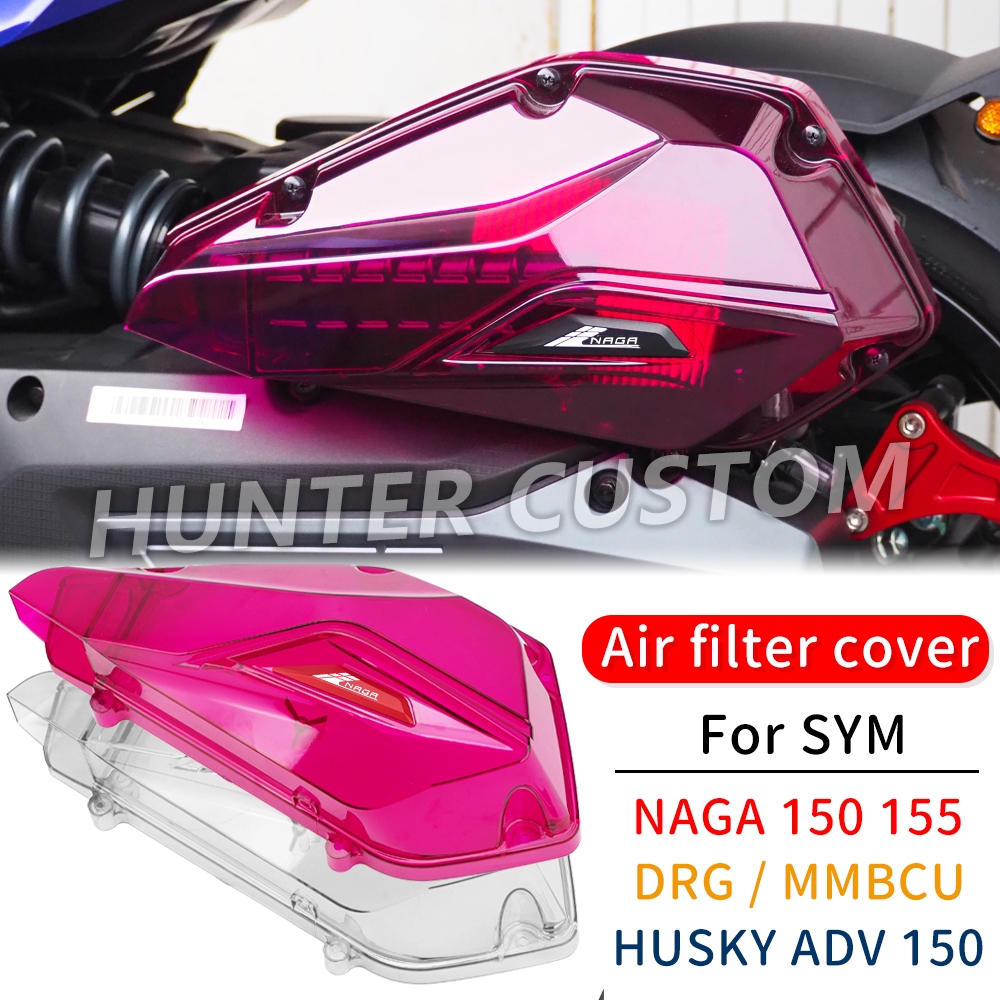 Dành Cho SYM NAGA150 155 HUSKY150 DRG MMBCU Xe Máy Lọc Không Khí Nắp Thay Thế Vỏ Nắp Lọc Không Khí T