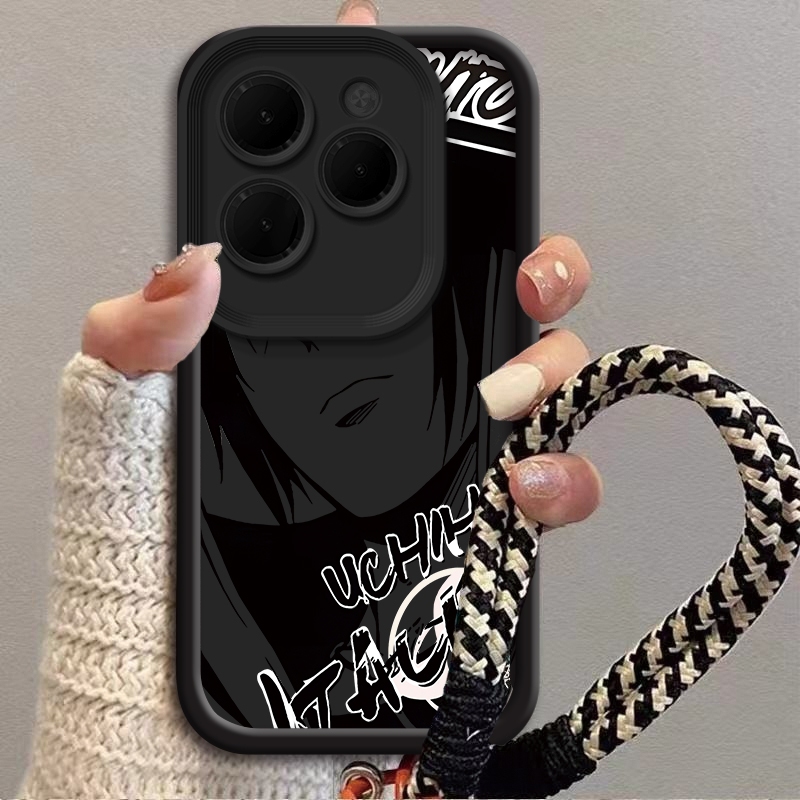 Vỏ Itachi hoạt hình cho Tecno SPARK20 Pro Tecno SPARK20 Tecno SPARK20C SPARK GO 2024 SPARK10 SPARK10