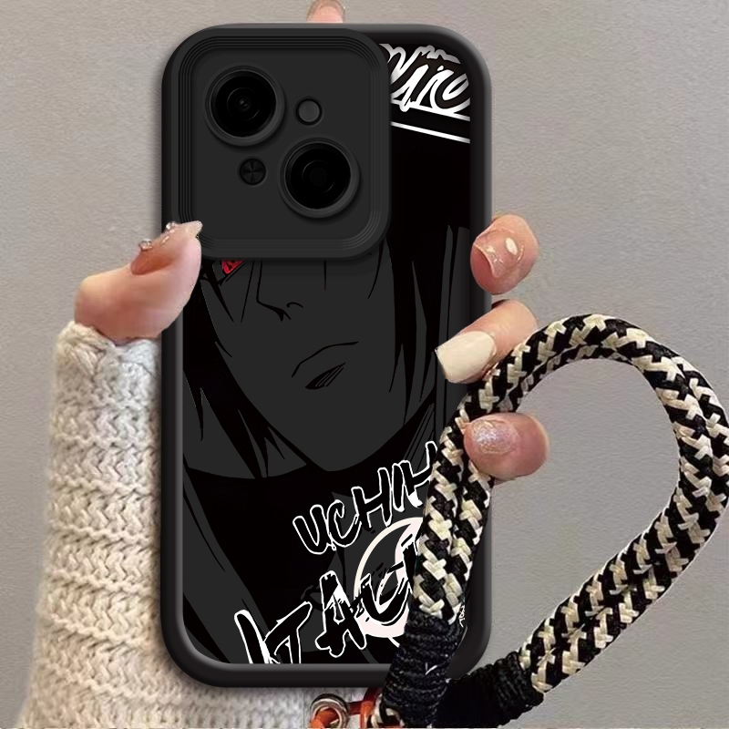 Vỏ Itachi hoạt hình cho Tecno POP 9 Tecno POP 10 SPARK GO 1 SPARK GO 1S SPARK GO 2025 SPARK GO2 = SP