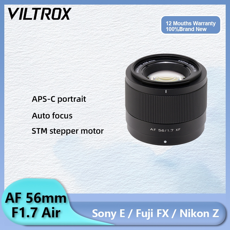 Viltrox 56mm F1.7 Fuji X Nikon Z Gắn Ống Kính Máy Ảnh Tự Động Lấy Nét Chân Dung APS-C Cho Fujifilm X
