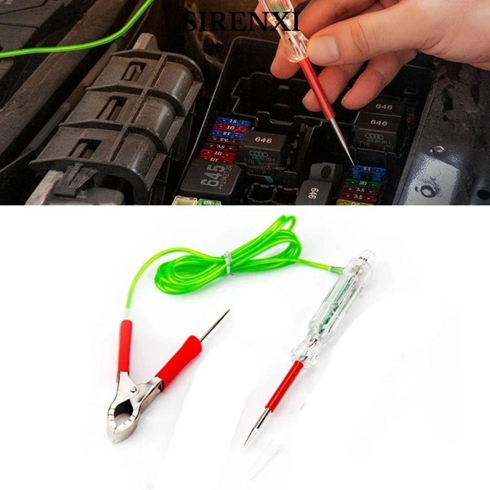 Tutu Sáng Tạo Và Thiết Thực 6-24V Đèn Thử Với Đầu Phun Kép 47 Inch Chống Đông Dây Cá Sấu Kẹp Ô Tô LE