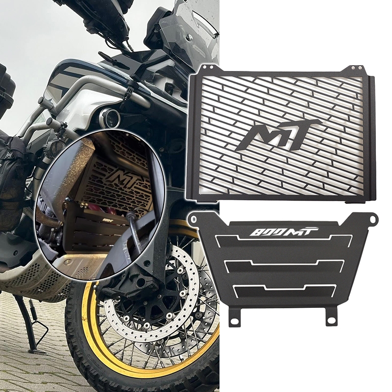 MỚI 800MT Phụ Kiện Xe Máy Tản Nhiệt Bảo Vệ Động Cơ Trượt Tấm Dành Cho CFMOTO CF 800 MT 800MT MT800 2