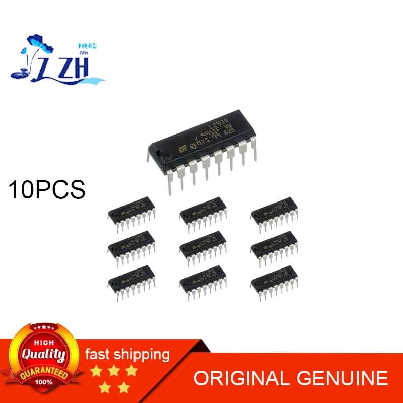 10 Bộ điều khiển động cơ bước IC 16 chân L293D L293 L293D (Gói 10)