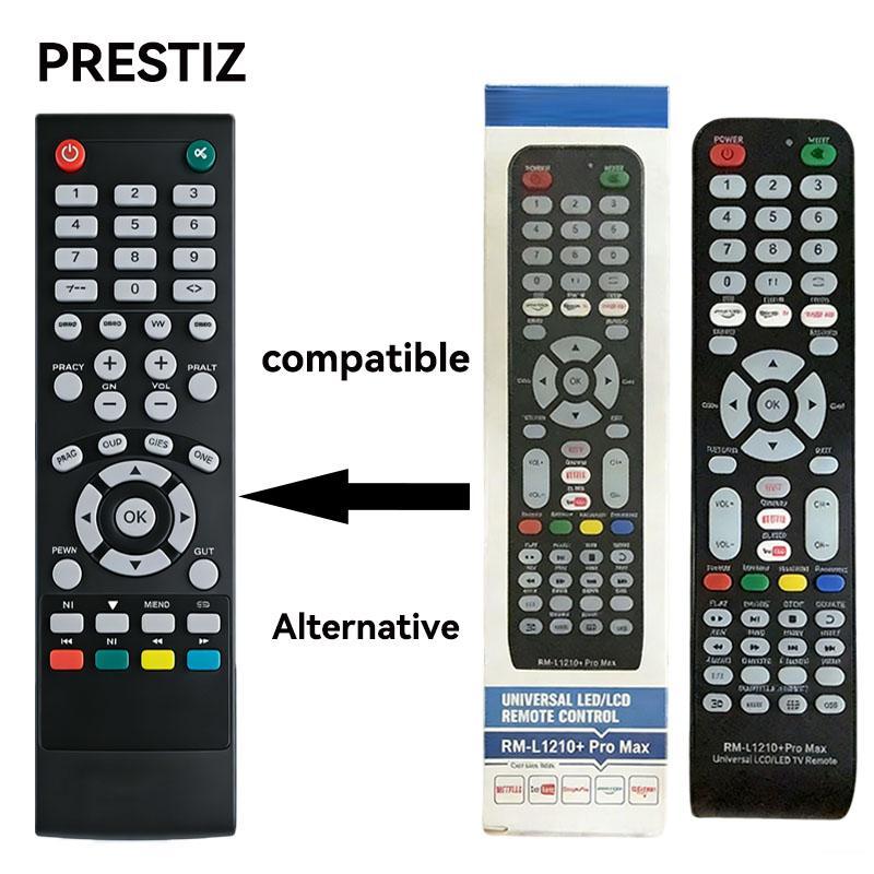 Phiên bản thay thế cho Prestiz RM-L1210 Mới cho TV LED Điều khiển từ xa Fernbedienung