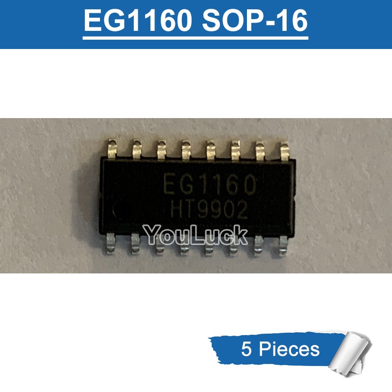 5 Chiếc EG1160 SOP-16 600V Nửa Cầu Lái Xe Chip IC Mới Chính Hãng