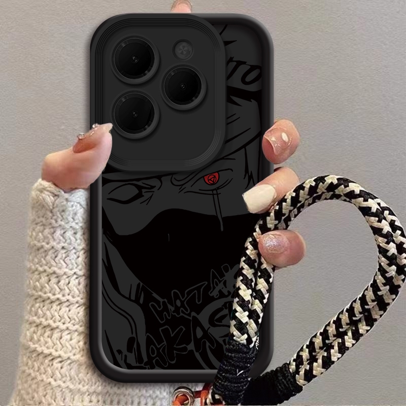 Vỏ Hatake Kakashi hoạt hình cho Tecno SPARK20 Pro Tecno SPARK20 Tecno SPARK20C SPARK GO 2024 SPARK10