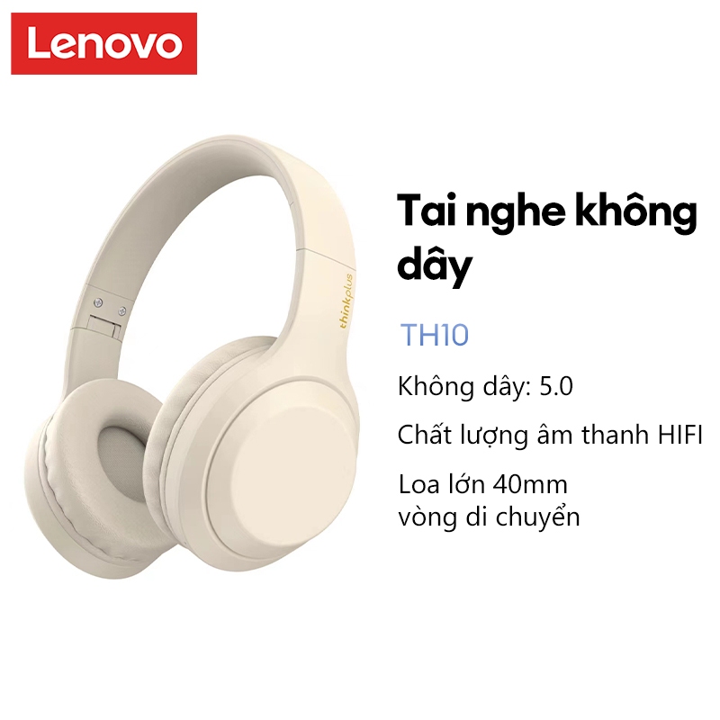 Tai nghe Bluetooth Lenovo TH10 Chống ồn Chống nước Có Mic cho Android iOS và PC | BigBuy360 - bigbuy360.vn